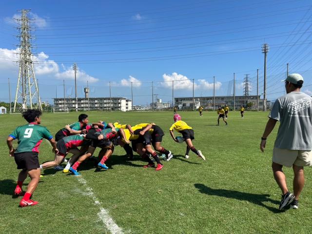第10回うるま市ラグビー祭り（兼うるま市代表選手選考会）の様子について